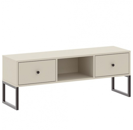 Televizní stolek LINEA RTV 2S, Kašmír/Černá