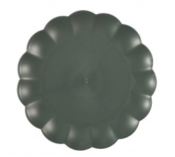 Tác na oběd Iris 25,5 cm tmavě šedý