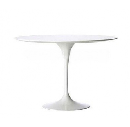 Stůl Fiber o120 bílý MDF