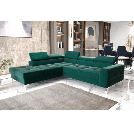 Rohová sedací souprava TOSCANIA II průměr 30x250 - levá