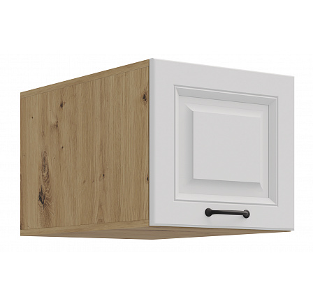 Horní skříňka STELLO - 40 NAGU-36 1F, Dub Artisan/Bílý mat