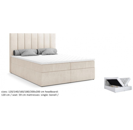 Kontinentální postel Hugo 120x200