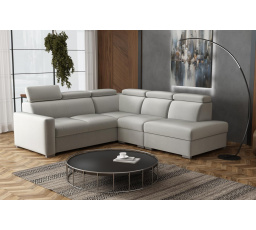 Sedací souprava Petrit VIII pravá Paros světle šedá