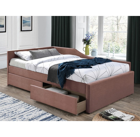 Postel ELIOT VELVET, Starorůžový Aksamit 185