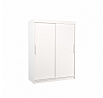 Šatní skříň s posuvnými dveřmi DENVER 150 Bílá+Bílá