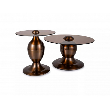 Konferenční stolek CASSIE, FI70 FI50 / měděný potisk