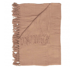 Přehoz/deka Waffle okrová 150x200 cm