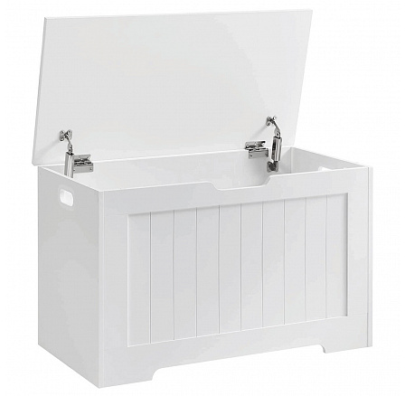 Úložný box, mdf, bílá, ABO-E1011 WT