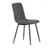 Jídelní židle, šedá, látka, CT-281 GREY2