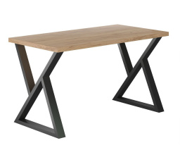 SLEVA EXPO -10% do 14.08 ! Stůl dub zlatý craft + nohy X60 67x128 STB-FXJG / X60