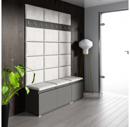 Předsíňová stěna EMI 6, Trinity 01/Grafit Předsíňová stěna EMI 6, Trinity 01/Grafit