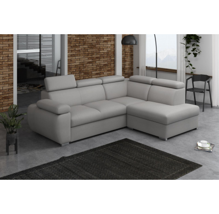 Rohová sedací soustava Bodie IV pravá světle šedá Rohová sedací soustava Bodie IV pravá světle šedá