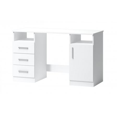 Psací stůl FATRA 16 1d3s  Bílý