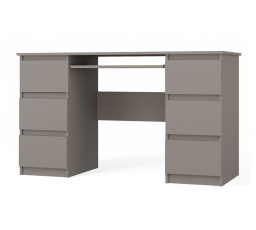 Psací stůl Kima, šedá