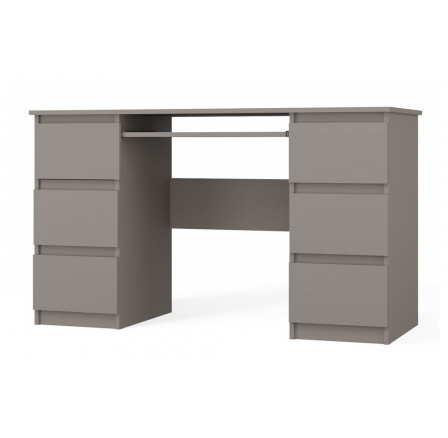 Psací stůl Kima, šedá