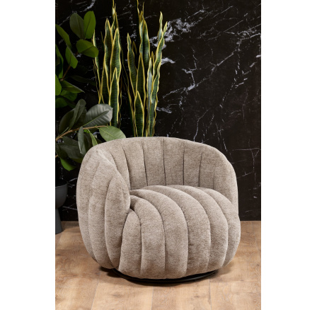 Otočné křeslo FRASER, Béžová