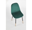 Jídelní židle K379, tmavě zelený Velvet