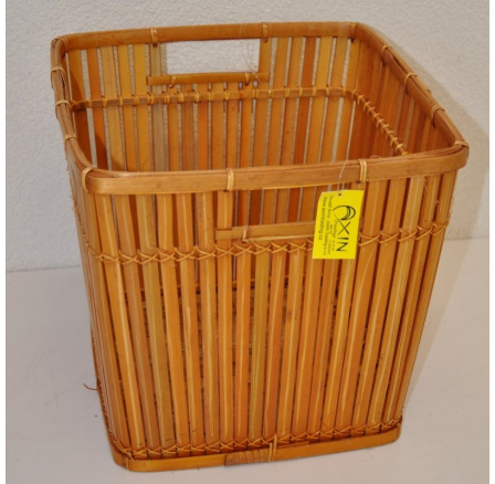 Košík bambusový natural velký