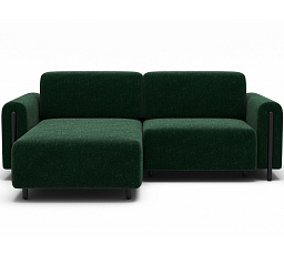 Rohová sedací souprava ACOSSTA - Levá, Amore 35/Černá