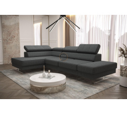Rohová sedací souprava EMPORIO MINI 300x180 - šedá , levá