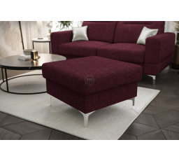 Taburet čalouněný  MALIBU 70 x 70 cm - volitelný odstín