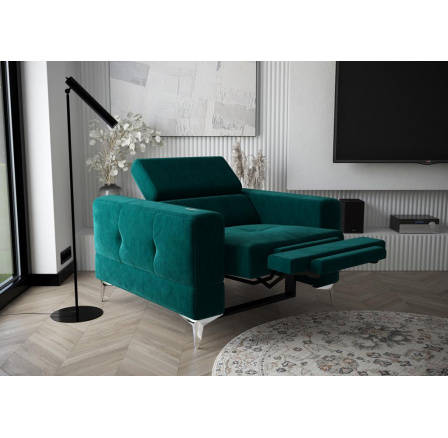 Křeslo TOSCANIA , relax - volitelný odstín