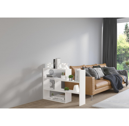 Regál MARLIN 03, Bílá Regál MARLIN 03, Bílá