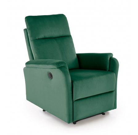 CROCUS křeslo s funkcí elektrického sklápění, c.zelený (1p=1ks)