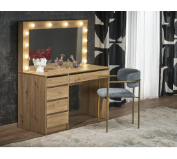 Toaletní stolek HOLLYWOOD XL, Dub artisan