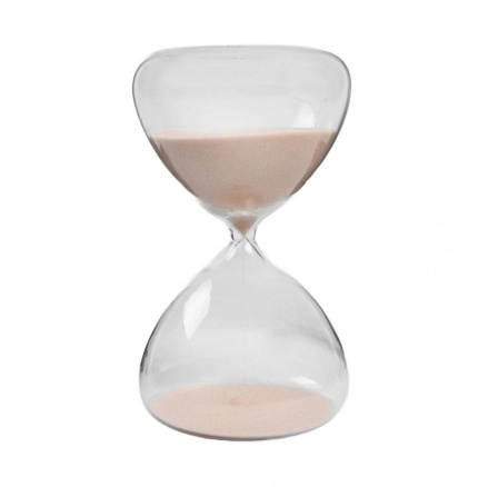 Dekorace stojící CALIPSO přesýpací hodiny 10x10x15 cm 727689