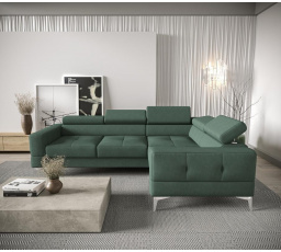 Rohová sedací souprava TOSCANIA 250x180 - pravá, olivová