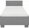 Postel SMYK II - 36, Šedá bez úložného prostoru