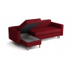 Rohová sedací souprava Anabel UNI bordo