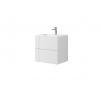 Závěsná skříňka pod umyvadlo Nicole 60 cm - bílý mat