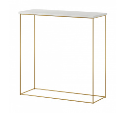 Konzole Milan Zlatý+Bílý