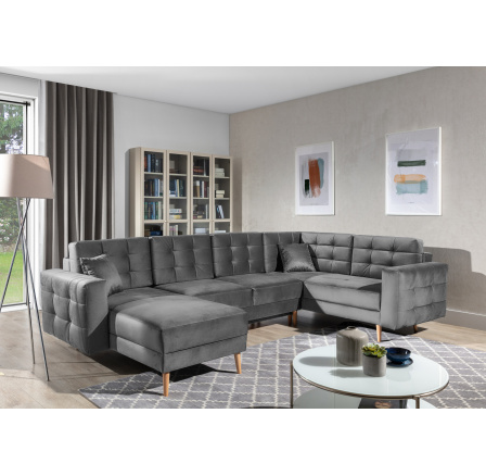 Sedací souprava ve tvaru U ASGARD, U Monolith 85 univerzální