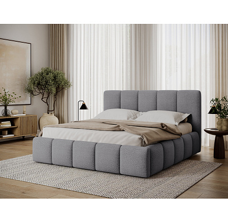 Bed Edvige+ wooden frame/ gas lift / bedding box 140x200 Royal 04 Not applicable 1