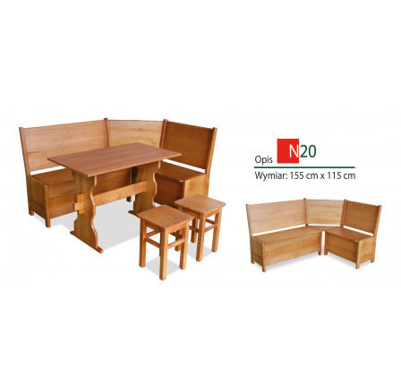 Kuchyňská rohová sestava S4b