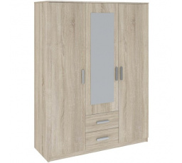 Šatní skříň TAMINA 3D2S, Dub Sonoma