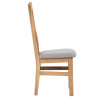 Jídelní židle, přírodní, masiv, C-2100 SIL2