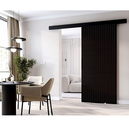 Posuvné dveře STANDART MIX L80, Venge/Černá