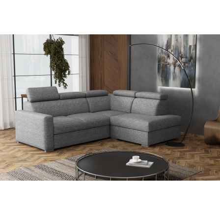 Sedací souprava Petrit II pravá Aragon šedá