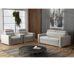 Sedací souprava Petrit 3+1+1 Paros světle šedá