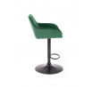 Barová židle H103, zelený Velvet