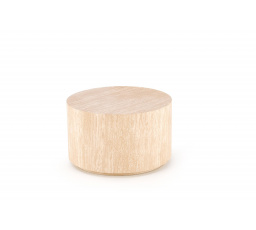 Konferenční stůl TRAVERTINO, Kulatý, Travertin