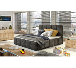 Postel Edvige + dřevěný rošt. + přidat. stát. + kontakt. 140x200 Berlín 02 1