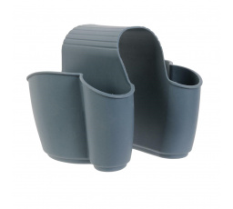 Dvojitý držák na houbičky do dřezu