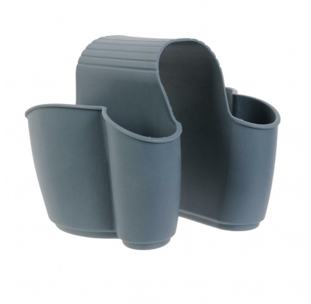 Dvojitý držák na houbičky do dřezu