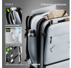 Multifunkční vakuový batoh  Chairs Backpack Air, šedý
