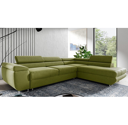 Rohová sedací souprava ALICE typ 151 , Kronos 17 Pravá